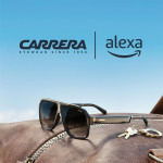 Carrera Smart Glasses with Alexa (newest model), Smart audio glasses, Cruiser black frames with gradient sunglass lenses, Navigator