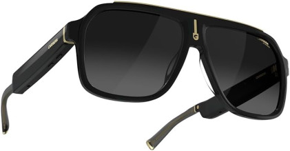 Carrera Smart Glasses with Alexa (newest model), Smart audio glasses, Cruiser black frames with gradient sunglass lenses, Navigator