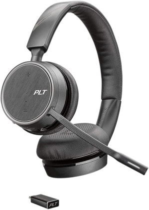 Poly	Voyager 4220 UC USB-C	Mono Bluetooth Headset, Over the Head