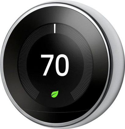 Nest - Learning Thermostat (3rd Generation) -Polished Steel