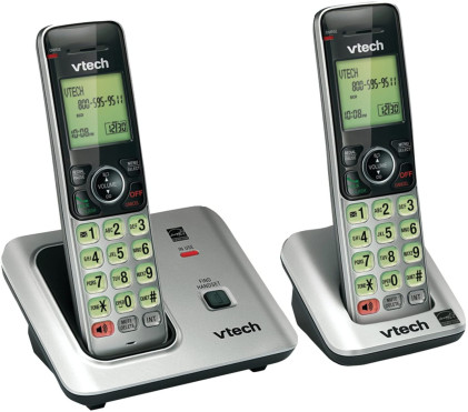 Vtech CS6619-2 Single Line Cordless Phone - 2 handsets