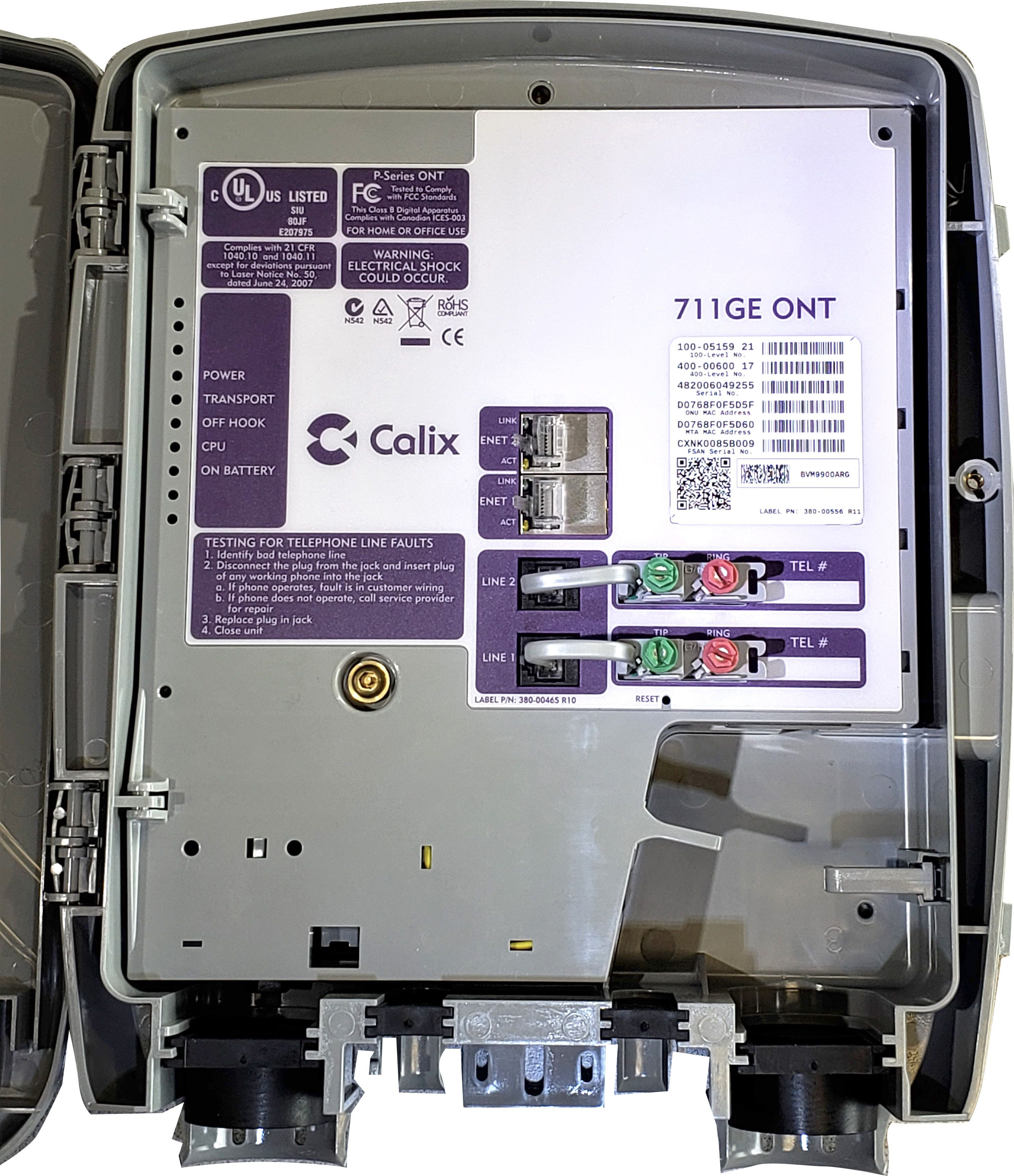 ONT Model 711GE/722GE